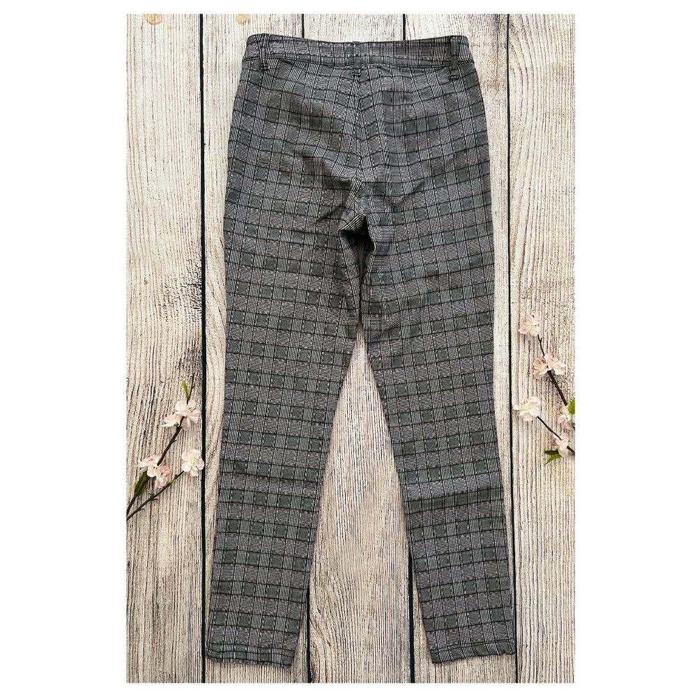 B1 -- NWT multi-color TOMMY HILFIGER stretch plaid flex pants women's size 2 $89 - Picture 6 of 8